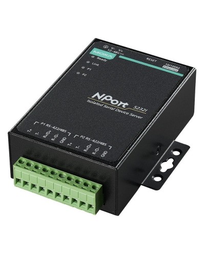 NPort 5232I. 2-портовый асинхронный сервер. MOXA в Уфе
