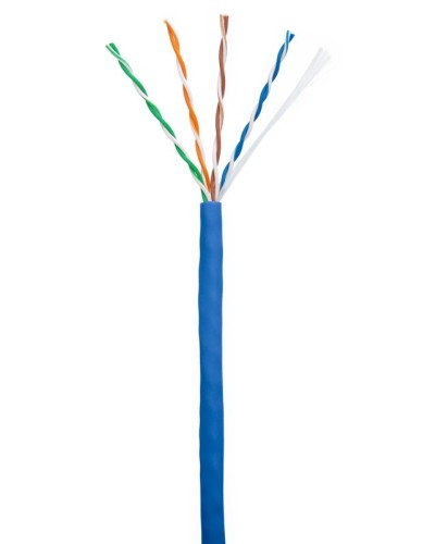 U/UTP 4pair, Cat5e, In, PVC (CCA-UU004-5E-PVC-BL). Кабель «витая пара» (LAN) для структурированных систем связи. NETLAN в Уфе