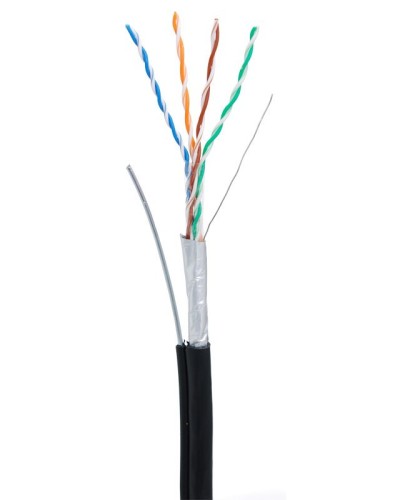 F/UTP 4pair, Cat5e, Out, Sw (EC-UF004-5E-PE-SW-BK). Кабель «витая пара» (LAN) для структурированных систем связи. NETLAN в Уфе