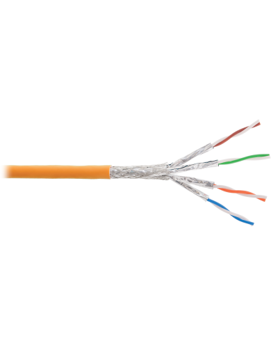 S/FTP, 4pair, Cat.6a, Solid, In, LSZH (NKL 9355C-OR). Кабель «витая пара» (LAN) для структурированных систем связи. NIKOLAN в Уфе