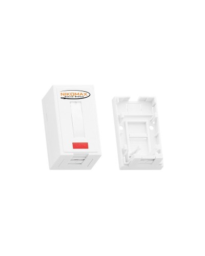 NMC-MB1P-ST-WT. Корпус настенной розетки. NIKOMAX в Уфе