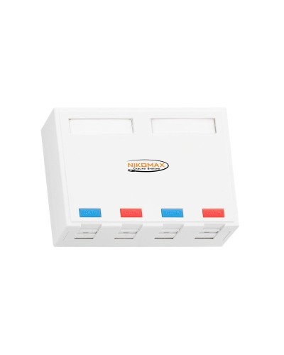 NMC-MB4P-ST-WT. Корпус настенной розетки. NIKOMAX в Уфе