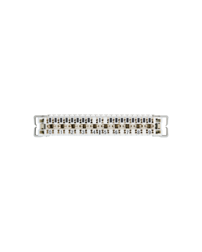 NMC-PL10-DU-10 (10 шт). Плинт размыкаемый, (0...9), крепление под кронштейн и круглые направляющие. NIKOMAX в Уфе