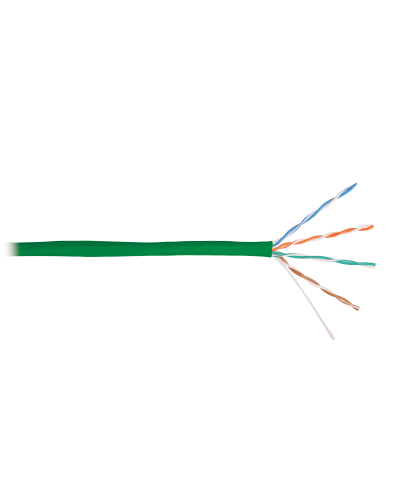 U/UTP 4pair, Cat5e, Solid, In, нг(А)-HF (NMC 4100C-GN). Кабель «витая пара» (LAN) для структурированных систем связи. NIKOMAX в Уфе