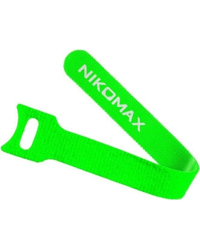 NMC-CTV150-12-SB-GN-10 (10шт). Стяжка-липучка с мягкой пряжкой. NIKOMAX в Уфе