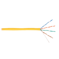 U/UTP 4pair, Cat5e, Solid, In, нг(А)-HF (NMC 4100C-YL). Кабель «витая пара» (LAN) для структурированных систем связи. NIKOMAX