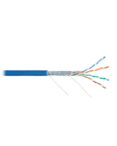 F/UTP 4pair, Cat5e, Solid, In, нг(А)-HF (NMC 9200C-BL). Кабель «витая пара» (LAN) для структурированных систем связи. NIKOMAX в Уфе
