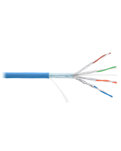 F/FTP 4pair, Cat6a, Solid, In, нг(А)-HF (NMC 4355C-IB). Кабель «витая пара» (LAN) для структурированных систем связи. NIKOMAX в Уфе