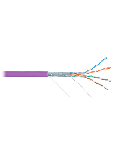 F/UTP 4pair, Cat5e, Solid, In, нг(А)-HF (NMC 4200C-VL). Кабель «витая пара» (LAN) для структурированных систем связи. NIKOMAX в Уфе