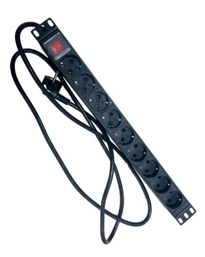 NTSS-PDU-DA2036 гор.размещ. 9xSchuko базовые 16A Schuko 2м. Блок розеток 19. NTSS в Уфе