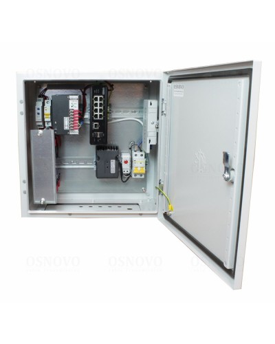 OS-44TB1(SW-60812/I). Уличная станция с термостабилизацией и резервным питанием. OSNOVO в Уфе