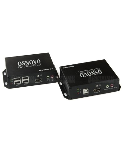 TLN-HiKMA/1+RLN-HiKMA/1. Удлинитель HDMI, USB, RS232, ИК-сигнала. OSNOVO в Уфе