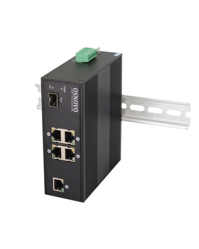 SW-40501/IC. Промышленный PoE коммутатор Fast Ethernet на 6 портов. OSNOVO в Уфе