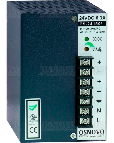 PS-24150/I. Блок питания промышленный. OSNOVO в Уфе