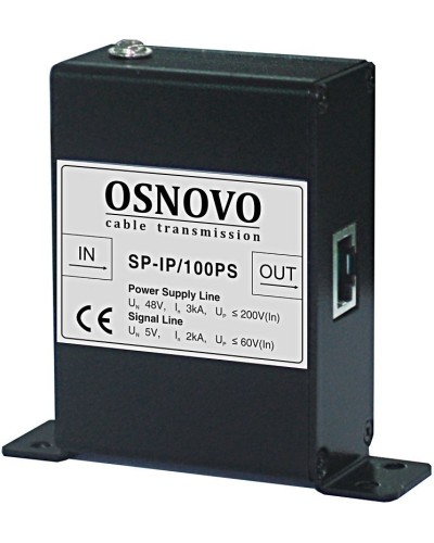 SP-IP/100PS. Устройство грозозащиты цепей Ethernet. OSNOVO в Уфе