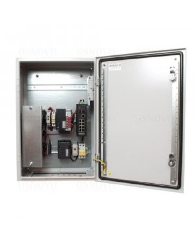 OS-46TB1(SW-80802/ILS(port 90W)). Уличная станция с термостабилизацией и резервным питанием. OSNOVO в Уфе