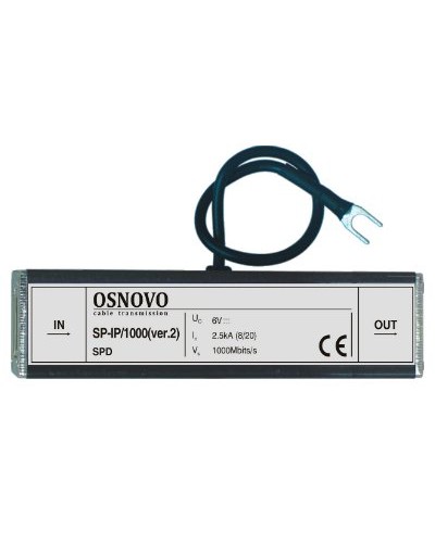 SP-IP/100(ver2). Устройство грозозащиты цепей Ethernet. OSNOVO в Уфе