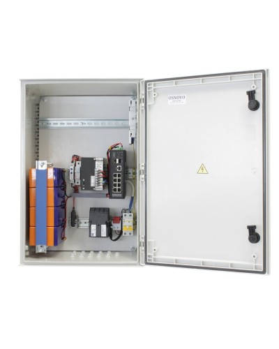 OSP-46TB1(SW-80802/ILS(port 90W)). Уличный коммутатор с PoE. OSNOVO в Уфе