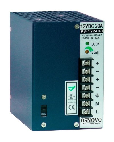 PS-12240/I. Блок питания промышленный. OSNOVO в Уфе