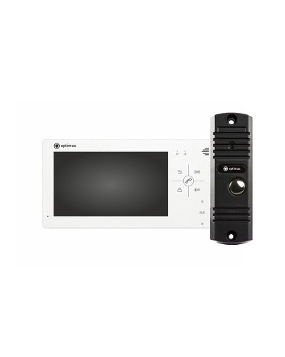 VM-7.0 (w)+ DS-700L (черный). Комплект видеодомофона. Optimus в Уфе