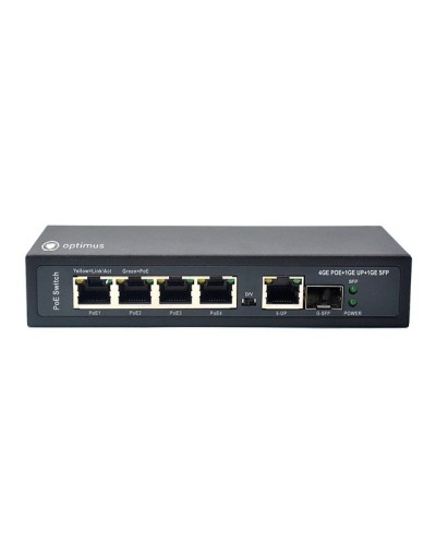 U1E-4G/1G/1S. Коммутатор с PoE . Optimus в Уфе