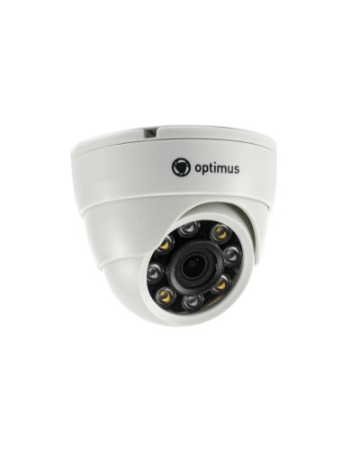 IP-E022.1(2.8)PF_V.1. Видеокамера IP купольная. Optimus в Уфе