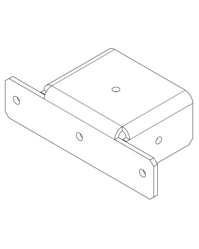 PERCo-MB-16.7. Соединительный элемент ограждения. PERCo в Уфе