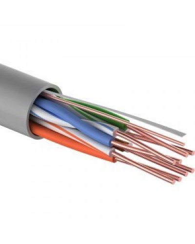 U/UTP Light, CAT 5, PVC, 4PR, 26AWG, омедненный INDOOR, SOLID, серый, 305м, PROconnect (01-0048-3). Кабель «витая пара» (LAN) для структурированных систем связи. PROCONNECT в Уфе