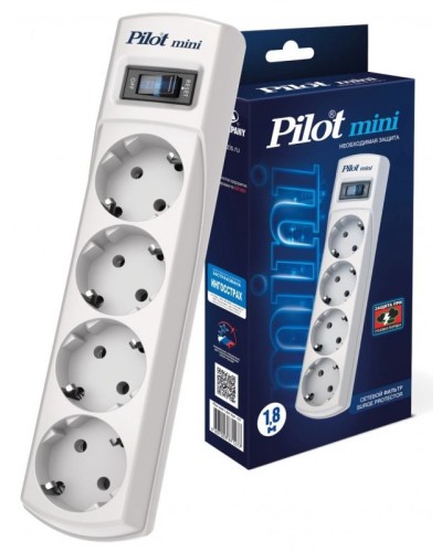 Pilot mini 3м. Сетевой фильтр. Pilot в Уфе