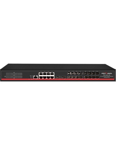 PND-M8G-18F. Коммутатор управляемый оптический 26 портовый. Polyvision в Уфе