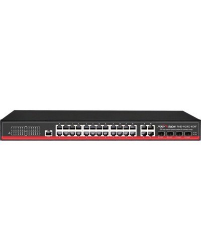 PND-M24G-4G4F. Коммутатор управляемый оптический 28 портовый. Polyvision в Уфе