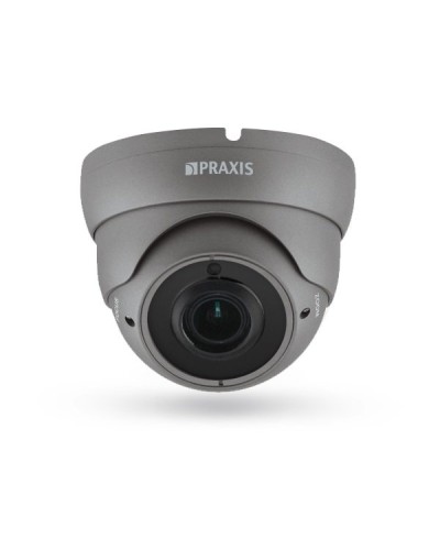 PE-7142IP 2.8-12 A/SD. Видеокамера IP купольная. Praxis в Уфе