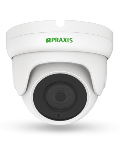 PE-7141IP 2.8. Видеокамера IP купольная. Praxis в Уфе