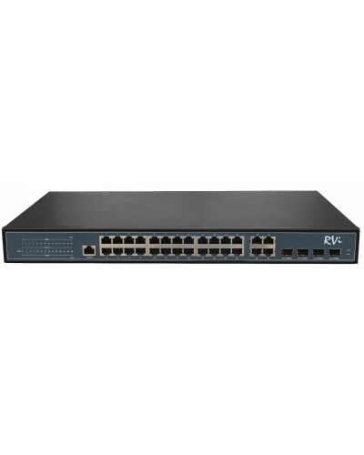 RVi-1NSM24G-4C. Коммутатор с питанием по PoE. RVi в Уфе