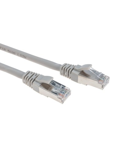 Патч-корд S/FTP CAT 6A (10G), RJ45-RJ45, 28AWG, LSZH, серый, 3м REXANT (02-0390-3). Патч-корд медный. Rexant в Уфе