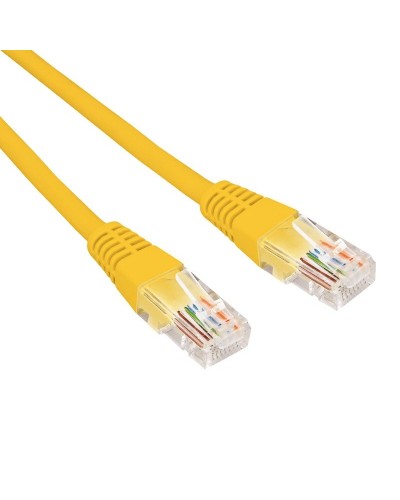 Патч-корд U/UTP CAT 6, RJ45-RJ45, 26AWG, LSZH, желтый, 0.5м REXANT (02-0295-05). Патч-корд UTP. Rexant в Уфе