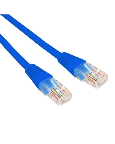 Патч-корд U/UTP CAT 6, RJ45-RJ45, 26AWG, LSZH, синий, 1.5м REXANT (02-0294-105). Патч-корд UTP. Rexant в Уфе