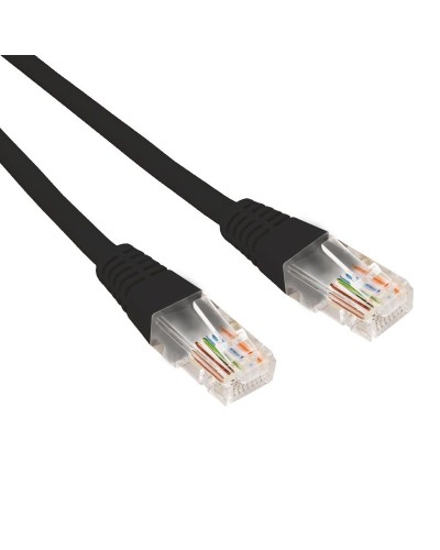 Патч-корд U/UTP CAT 6, RJ45-RJ45, 26AWG, LSZH, черный, 1м REXANT (02-0292-1). Патч-корд UTP. Rexant в Уфе