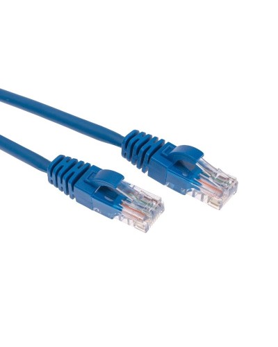 Патч-корд U/UTP, CAT 5e, RJ45-RJ45, 26AWG, LSZH, синий, 0,3м  REXANT (02-0104-03). Патч-корд UTP. Rexant в Уфе