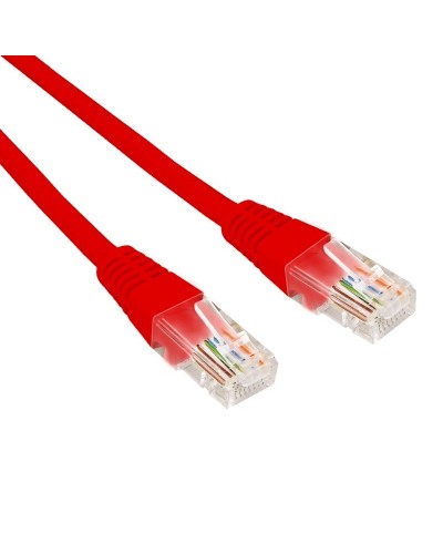 Патч-корд U/UTP CAT 6, RJ45-RJ45, 26AWG, LSZH, красный, 3м REXANT (02-0293-3). Патч-корд UTP. Rexant в Уфе
