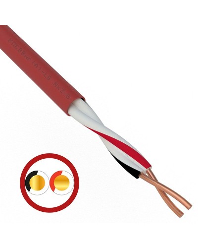 КПСВВнг(А)-LS 1х2х0,5 (01-4860)(REXANT). Кабель для систем пожарной и охранной сигнализации. Rexant в Уфе