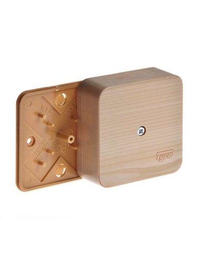 Коробка TYCO ОП 79х79х32мм IP40 сосна (65004-27М). Коробка распределительная. RuVinil в Уфе
