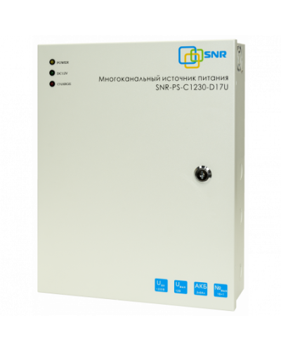 SNR-PS-C1230-D17U: Многоканальный источник питания 16x1.56А+ 1x5А, 12В DC, 30A в Уфе