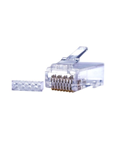 Коннекторы 8P8C UTP Cat.6 50U (RJ-45) (100шт) (10-0208). Разъем RJ-45. SUPRLAN в Уфе