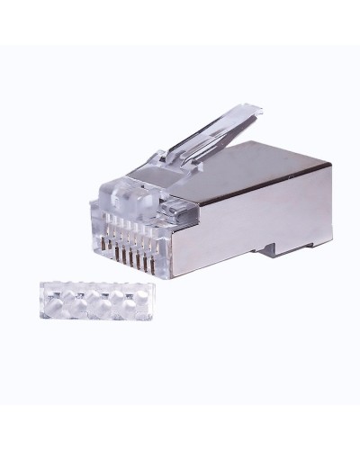 Коннекторы 8P8C FTP Cat.6 3U (RJ-45) (100шт) (10-0202). Разъем RJ-45. SUPRLAN в Уфе