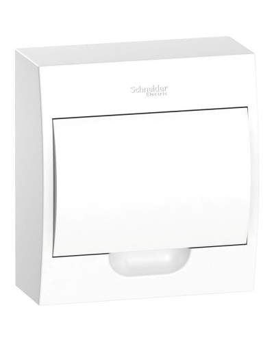 City9 Box 8 модулей навесной с белой дверцей (EZ9E108P2SRU). Щиток модульный. Systeme Electric в Уфе