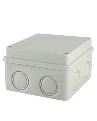 Коробка ОП 110х110х70мм, крышка на винтах, IP55, 8вх., без гермовводов (SQ1401-0814). Распаячная коробка. TDM ЕLECTRIC в Уфе