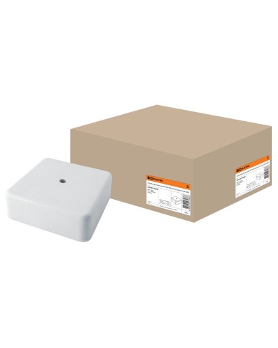 Коробка КР 100х100х44 ОП белая, IP40 (SQ1401-0209). Распаячная коробка. TDM ЕLECTRIC в Уфе