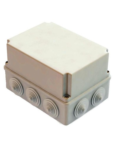 Коробка ОП 190х140х120мм, крышка, IP55, 10 гермовводов (SQ1401-1246). Распаячная коробка. TDM ЕLECTRIC в Уфе