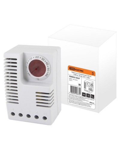 Термостат электронный ТЭН-02 230В (SQ0832-0027). Термостат. TDM ЕLECTRIC в Уфе